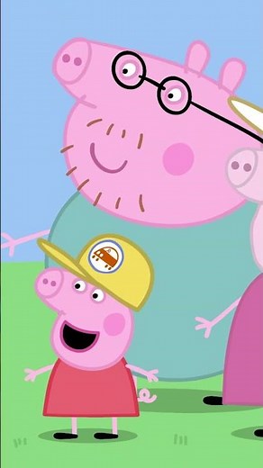 George is racing 🏁🚗 #shorts #peppapig