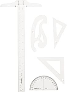 Westcott Drafting Set, Clear, SK-52