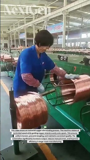 How Copper Wire Is Made in Factory – Satisfying High-Speed Production Process!