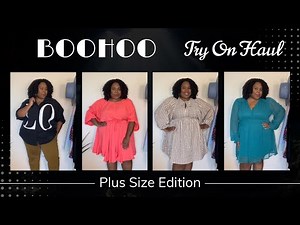 Boohoo Plus Size Try-On Haul | Spring Fashion 2023