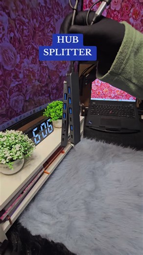 Boost your productivity with this sleek hub splitter. Connect more devices, enjoy stable performance, and keep your workspace clean and efficient—perfect for any setup. ✨ #HubSplitter #USBHub #TypeCHub #MultiPortAdapter #techessentials