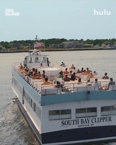 8.7K views · 74 reactions | Vacation doesn't officially start until someone takes their shirt off. Stream Fire Island now. | Hulu | Facebook