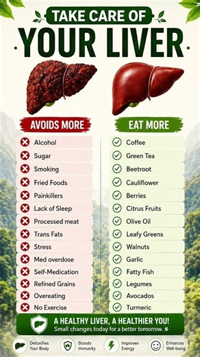 15 Foods & Habits That Can Help Protect Your Liver 🫀
