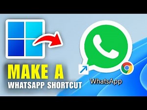 How To Add WhatsApp Shortcut On Desktop