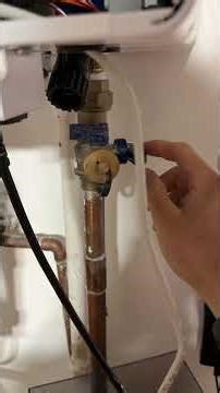 Navien NPE240A2 (NG) descaling setup #navien #tanklesswaterheater