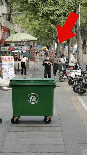 Conviértete en un cubo de basura#shorts
