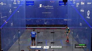 26K views · 918 reactions | EPIC RALLY!!  Brilliant squash being played between Miguel Angel Rodriguez & Max Lee | PSA Squash Tour | Facebook