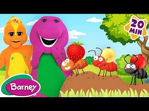 The Ants Go Marching + More Barney Nursery Rhymes and Kids Songs