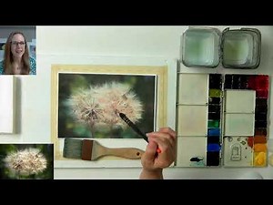 Watercolour Dandelion with Shelley Prior