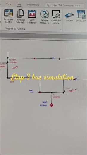 Etap load flow animation 😀