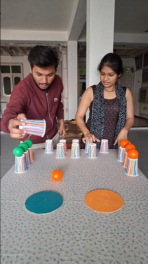 Who will win this challenge #shorts #familychallenge22 #challenge #partygames #kittypartygames