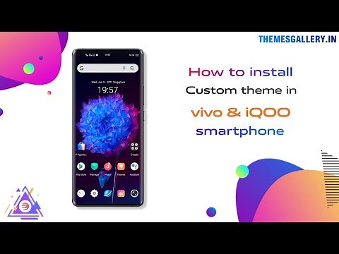 How to download and apply custom theme in vivo and iQOO smartphone