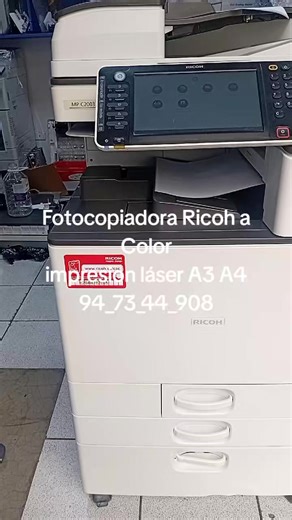 LIMA. PERÚ Fotocopiadora Ricoh a Color Multifuncional Copia Impresión Scanner Color Informes , video , cotizaciones al Whatsap 947344908 LIMA PERÚ #oficinas #colegios #libreria #emprendimiento Tienda Física Pasaje Acisclo Villaran 321 Cercado Lima