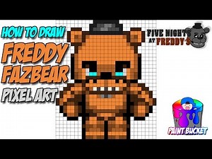 How to Draw Freddy Fazbear FNAF - Five Nights at Freddy's Speed Drawing