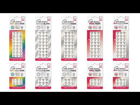 Introducing New Animating LED Stickers from Chibitronics