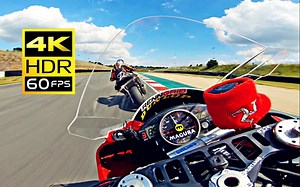 【4K60帧】第一视角：雅马哈R6 正规赛道极速狂飙！