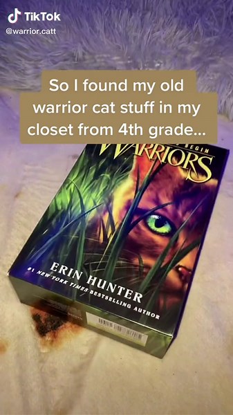 Exploring my old warrior cat stuff from 4th grade