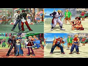 KOF 2002 Unlimited Match - All Special Intros