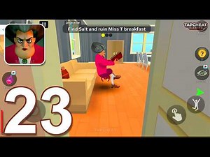 Scary Teacher 3D (Poki) - Gameplay Walkthrough Part 23 - Prank Miss T Chapter Update (Android, iOS)