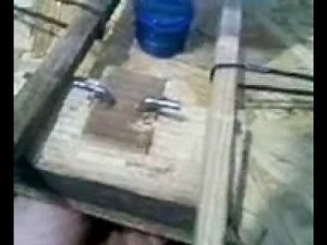 fabrication d'une base de lancement pour fusée a eau