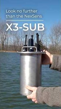 A Rugged Submersible Data Logger for EXTREME Conditions | NexSens X3 SUB
