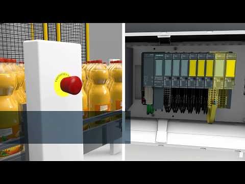 Emergency stop on the conveyor belt