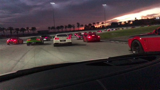 Another sunset with supercar #track #sunset #supercar #fyp #fypシ