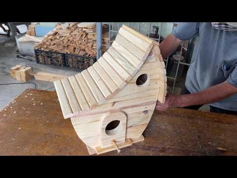 Easy DIY Plans for Beginners - How to Build a Bird House