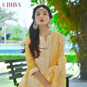 94K views · 586 reactions | With a wide range of festive yet modern looks, you can find your Poila Baisakh look at Biba. You can now visit the store or the website to find your perfect #OOTNY In frame: Dibyasha #Biba #BibaIndia #OOTNY #poilaboishak #PoilaBaisakh | BIBA | Facebook