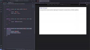18 - آموزش استفاده از Media Query - (آموزش HTML و CSS)