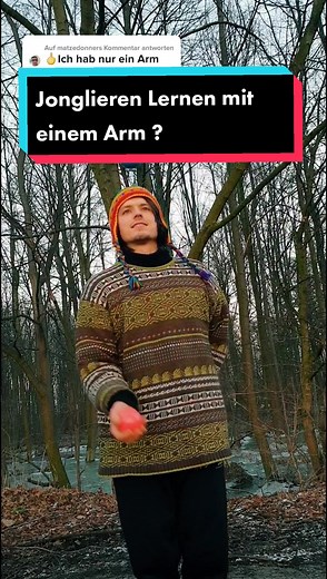 @matzedonner antworten #jonglieren lernen mit einem Arm? Geht auch! 😋🤹‍♂️#toturial #jonglage #fürdich #foryou #fyp