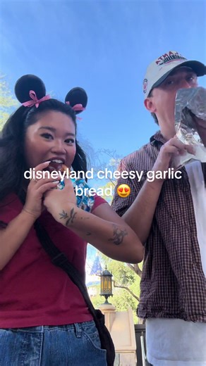 Disneyland Food Review: Garlic Cheese & Sausage Egg Pretzels