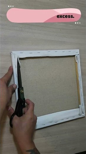 This Is How I Stretch My Canvas #canvas #art #painting