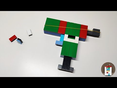 How to Build a Working LEGO Gun! + (No Technic pieces)