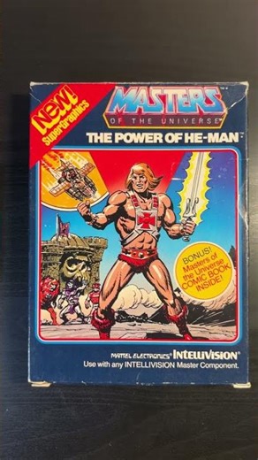 1983 Masters of the Universe: The Power of He-Man for Intellivision