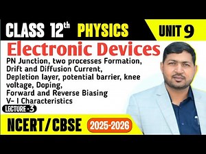 CLASS 12 PHYSICS UNIT-9 ELECTRONICS LECT-3