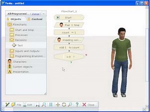 Yenka Programming - Loops and variables in Yenka Programming.avi