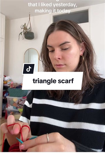 Triangle Scarf Tutorial: Creative Knitting Project