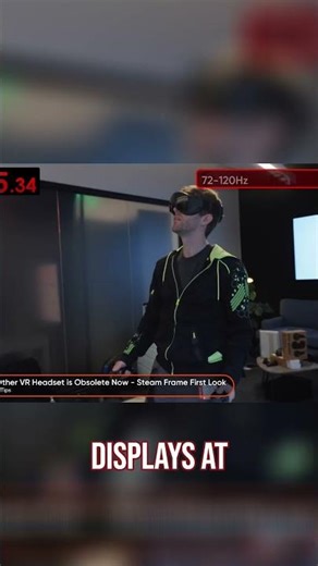 Valve's Foveated Streaming Tech Explained #shorts