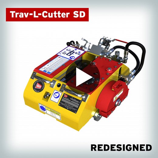 Trav-L-Cutter SD Portable Pipe Milling Machine - Wachs - Tools for the Piping Industry