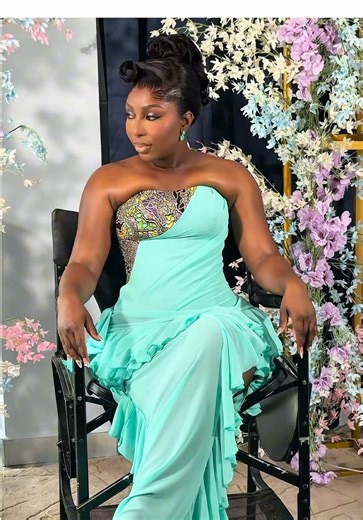 THE BEGINNING OF ALWAYS 🩵. BRIDE : @_supabella DESIGNER : @nicnart__ STYLIST: @__erthel MUA : @reobelle_ HAIRSTYLIST: @by_abenasignature #bride#traditionalwedding#ghanaiannigerianwedding#nicnart#pastel