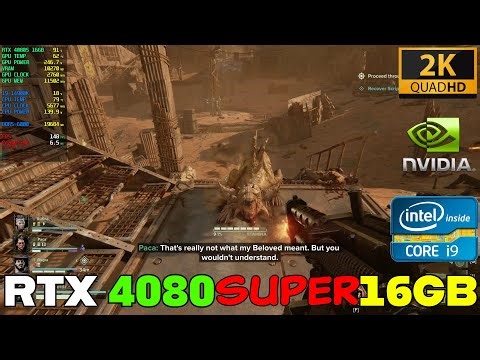 Warhammer 40000 Darktide | RTX 4080 Super | 1440p | DLSS Quality | FG ON | RTX ON | Ultra Settings