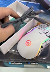 Mouse AI RGB Gaming យកដៃកាន់ Mouse