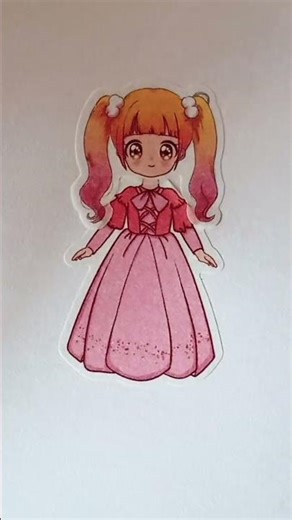 sticker princess🫅#dressup #asmr#barbie