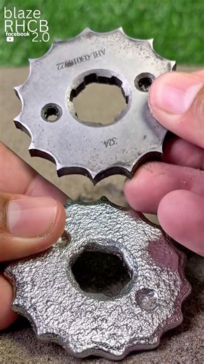 Molten Silver to Precision Gear! ⚙️💎 #shorts #metalworking