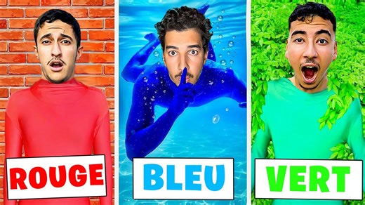 Extreme cache-cache avec une seule couleur!