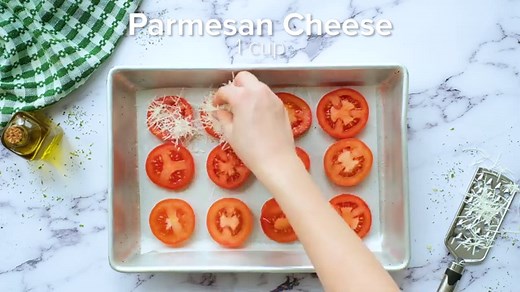 Baked Tomatoes with Cheese