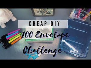 How to make 100 Envelopes for challenge |100 envelope DIY| BudgetingwithCinae