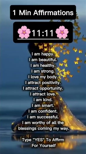 11:11 Angel Time Affirmations for Manifestation