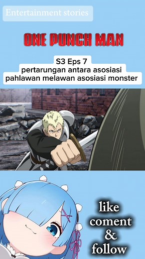 61K views · 1K reactions | One punch man s3 eps7 #anime #onepunchman #fypp #animelovers | Entertainment stories | Facebook